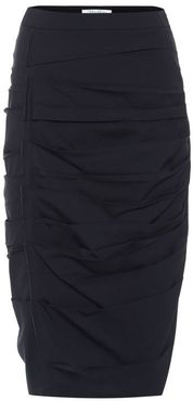 Calcina wool-blend skirt