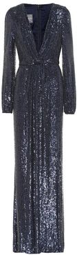 Sequined gown