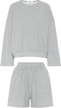 Jaimie sweatshirt and shorts set