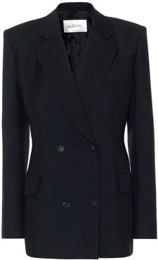 wool and mohair blazer