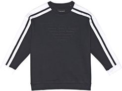 Stretch jersey sweatshirt