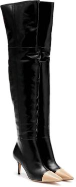 Stefanie over-the-knee leather boots