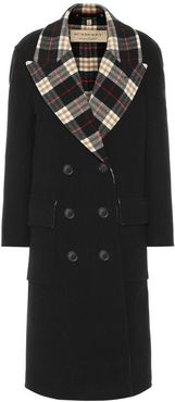 Wool and cashmere coat