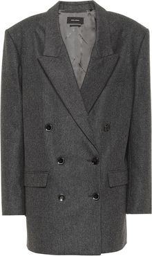 Oladimia wool flannel blazer