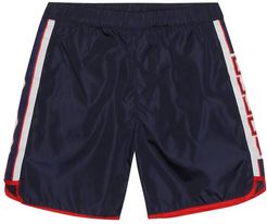 Logo stripe shorts