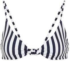 Marta striped bikini top