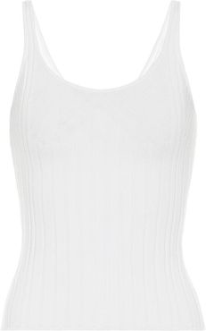 Clio ribbed wool-blend tank top