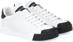 Portofino leather sneakers