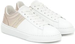 H365 leather sneakers