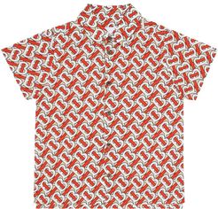 Desmond Monogram cotton shirt