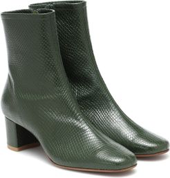 Sofia leather ankle boots