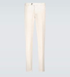 Stretch gabardine pants