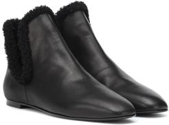 Eros shearling-lined ankle boots