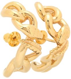 Nashash gold-vermeil earrings