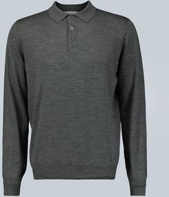 Polo-style sweater