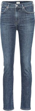 Harlow high-rise slim jeans