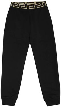 Cotton-jersey trackpants