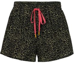 Efrem leopard-print shorts