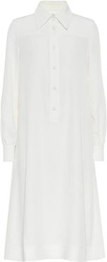 CrÃªpe shirt dress