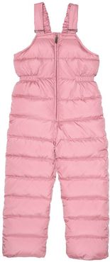 Down puffer dungarees