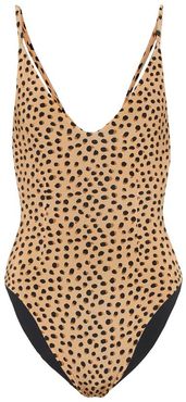Giu leopard-print swimsuit