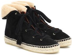 Gus suede espadrille ankle boots