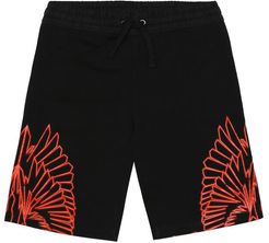 Wings cotton-blend shorts