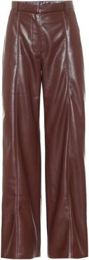 Cleo high-rise faux leather pants