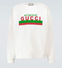 Original Gucci cotton sweatshirt