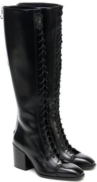 Britta leather knee-high boots