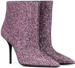 Pierre 95 glitter ankle boots