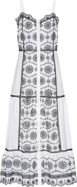 Sasha cotton broderie anglaise dress