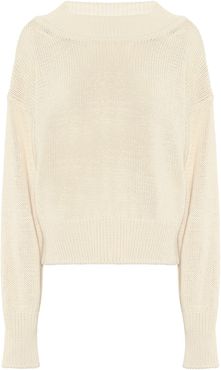 Exclusive to Mytheresa â Cristina cotton and cashmere sweater