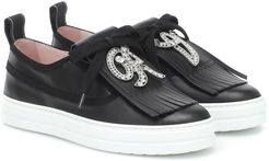 Call Me Vivier leather sneakers