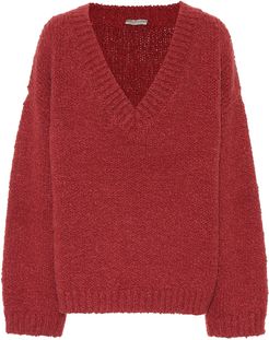Alpaca and wool sweater