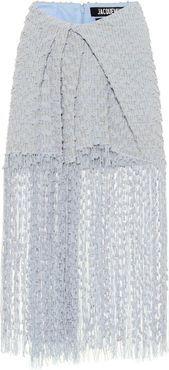 La Jupe Capri tweed skirt