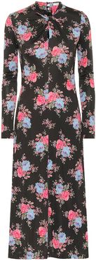 Nolene floral midi dress