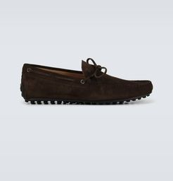City Gommino suede loafers