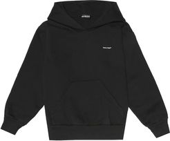 Cotton-blend hoodie