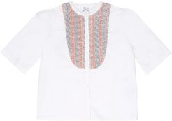 Nili cotton-poplin shirt