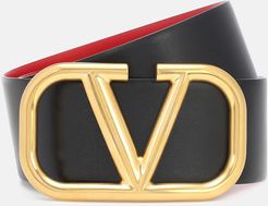 VLOGO reversible leather belt