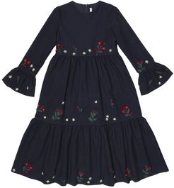 Embroidered cotton dress