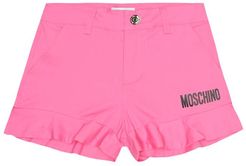 Logo stretch-cotton shorts