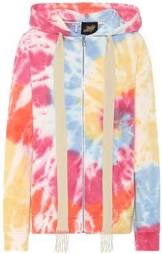 Paula's Ibiza tie-dye cotton hoodie