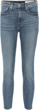 High-Rise Ankle Skinny jeans
