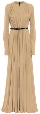 Arcilla belted maxi dress