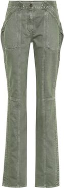 cotton cargo trousers