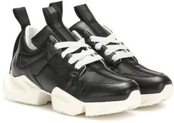 Leather sneakers