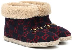 Fria GG wool-blend ankle boots