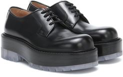 Leather Derby shoes